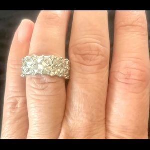 Cubic Zirconia Cocktail Ring